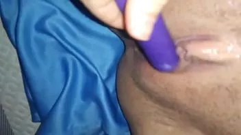 Abspielen Masturbieren mit Vibrator während Bfs bei der Arbeit